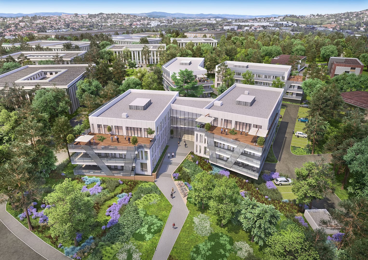 GTB BATIMENTS DE 8000M2 – COMPTAGE ENERGIE – BREEAM (69)